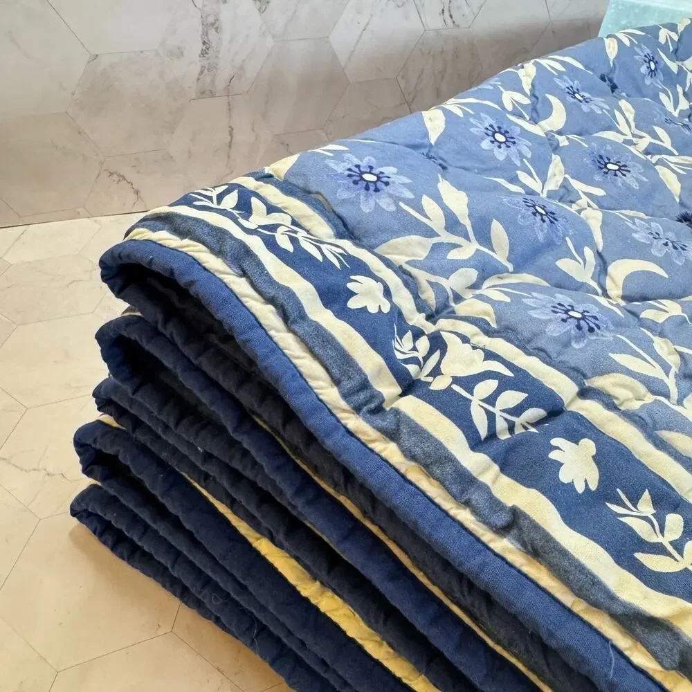 Pottery Barn X Mark D. Skies Pillow Shams Clementine Quilted Euro Covers in EUC